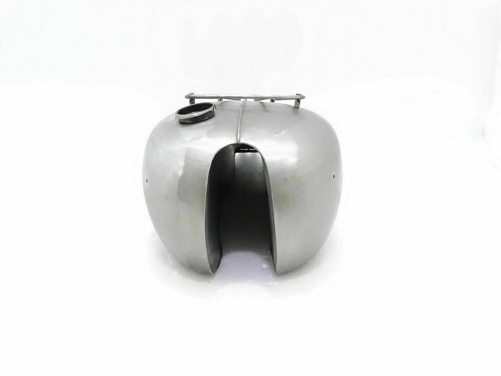 Fuel Petrol Gas Tank Raw Steel Triumph T120 Bonneville 3.5 Gallon New
