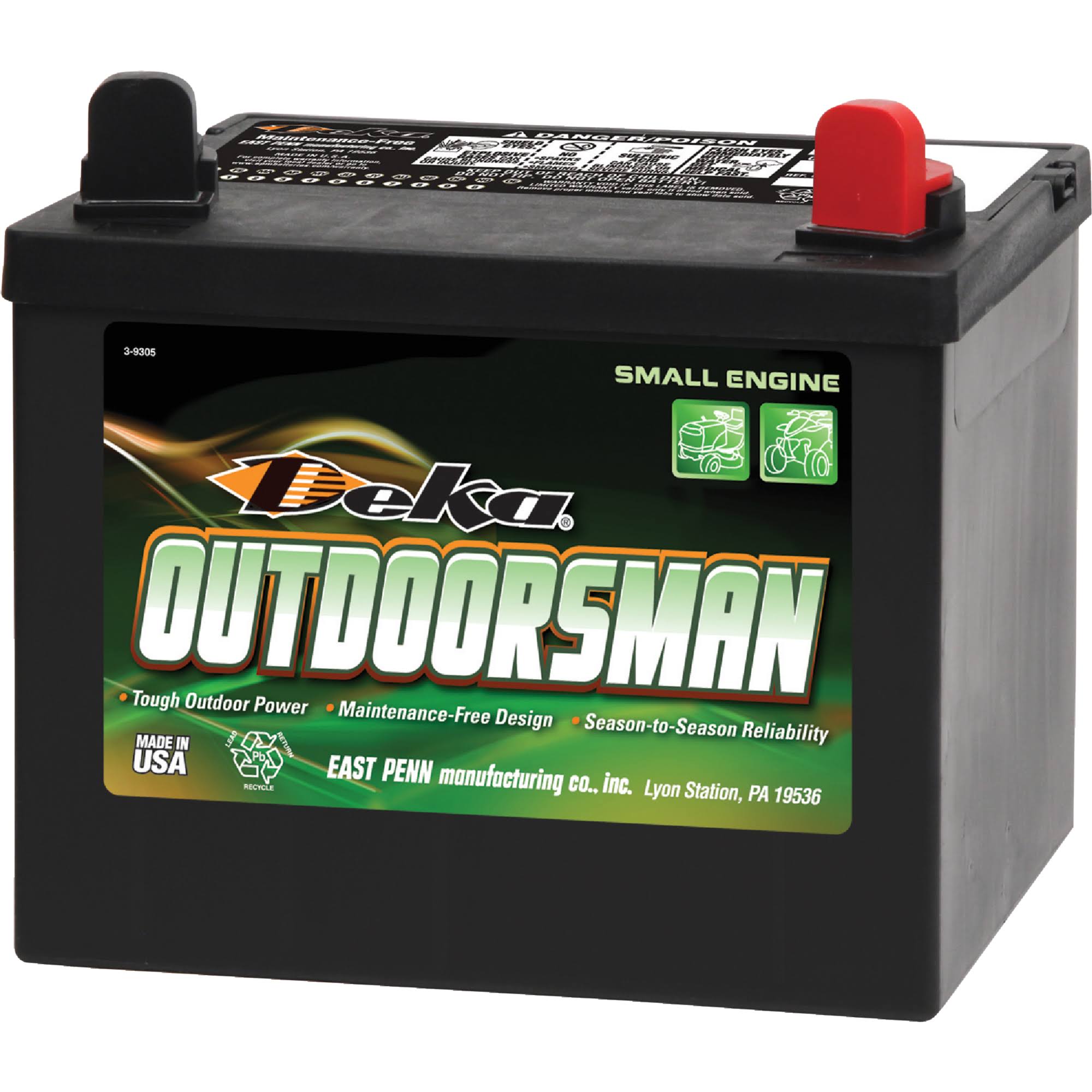 Deka 300cca LWN u0026 Gdn Battery 10u1r