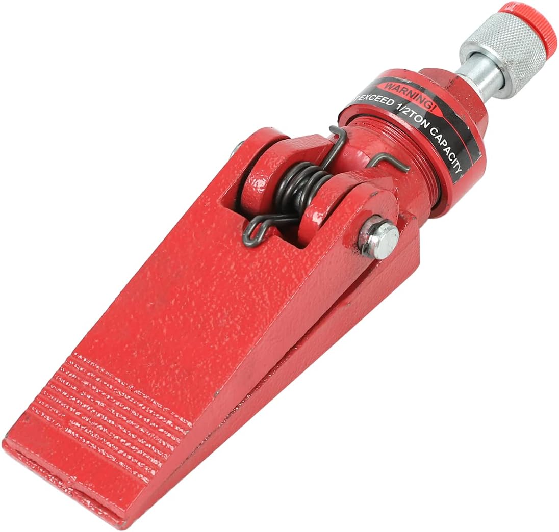 10 Ton Porta Power Kit - 2M(78.7 inch) Oil Hose Hydraulic Car Jack Ram for Loadhandler Truck Bed Unloader Farm and Hydraulic Equipment Construction - Red
