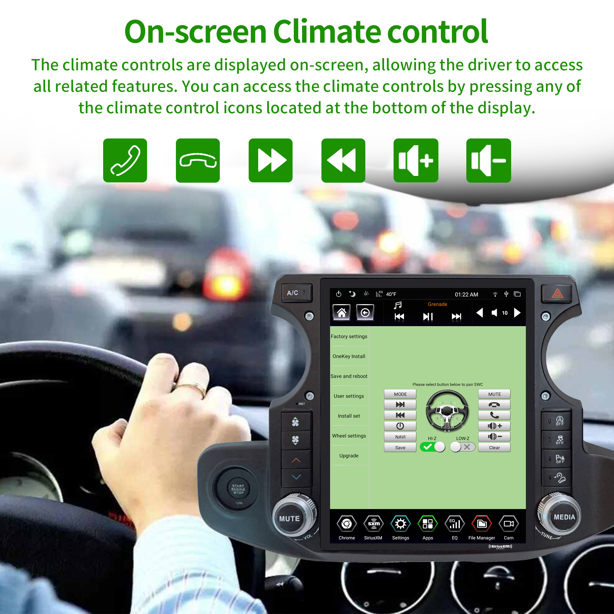 Linkswell Gen5 T-style 12.1 inch Car SirusXm Radio Stereo for Jeep Wrangler Gladiator 2018-2021 Touch Screen Car Navigator Android Truck Replacement GPS radio 4G+64G Apple Carplay Auto