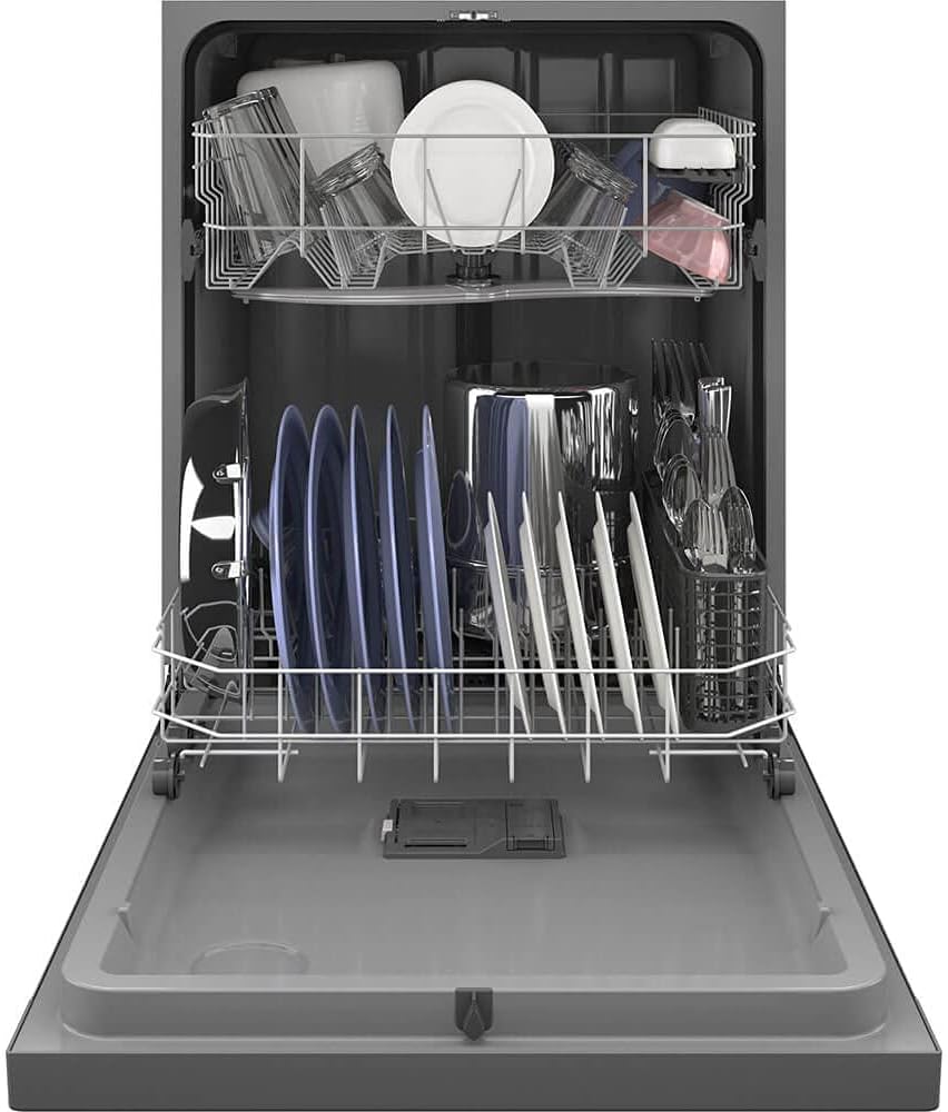 GE® Dishwasher with Front Controls