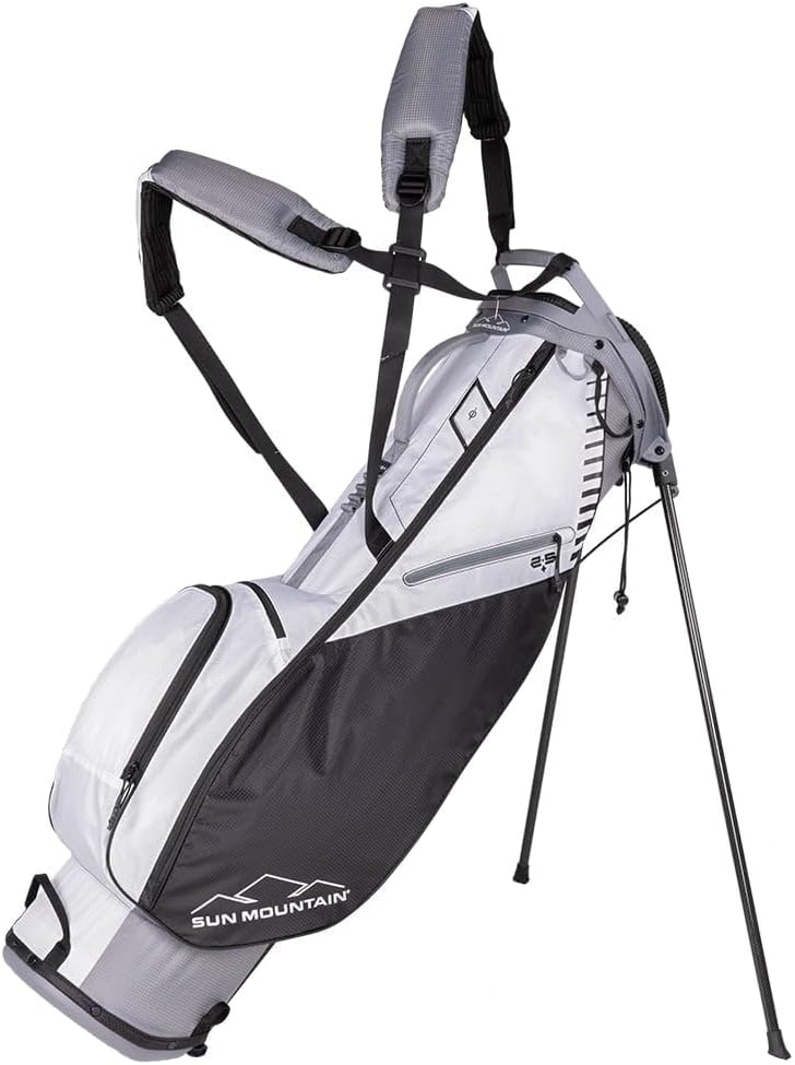 Sun Mountain 2023 2.5+ Golf Stand Bag White/Black