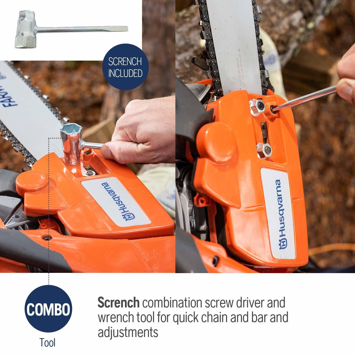 Husqvarna 18 inch 455 Rancher Gas Chainsaw