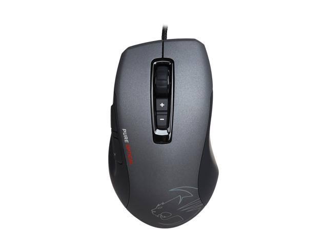 Recertified - Roccat Kone Pure Optical ROC-11-710 Black 7 Buttons USB Wired Optical 4000 dpi Gaming Mouse