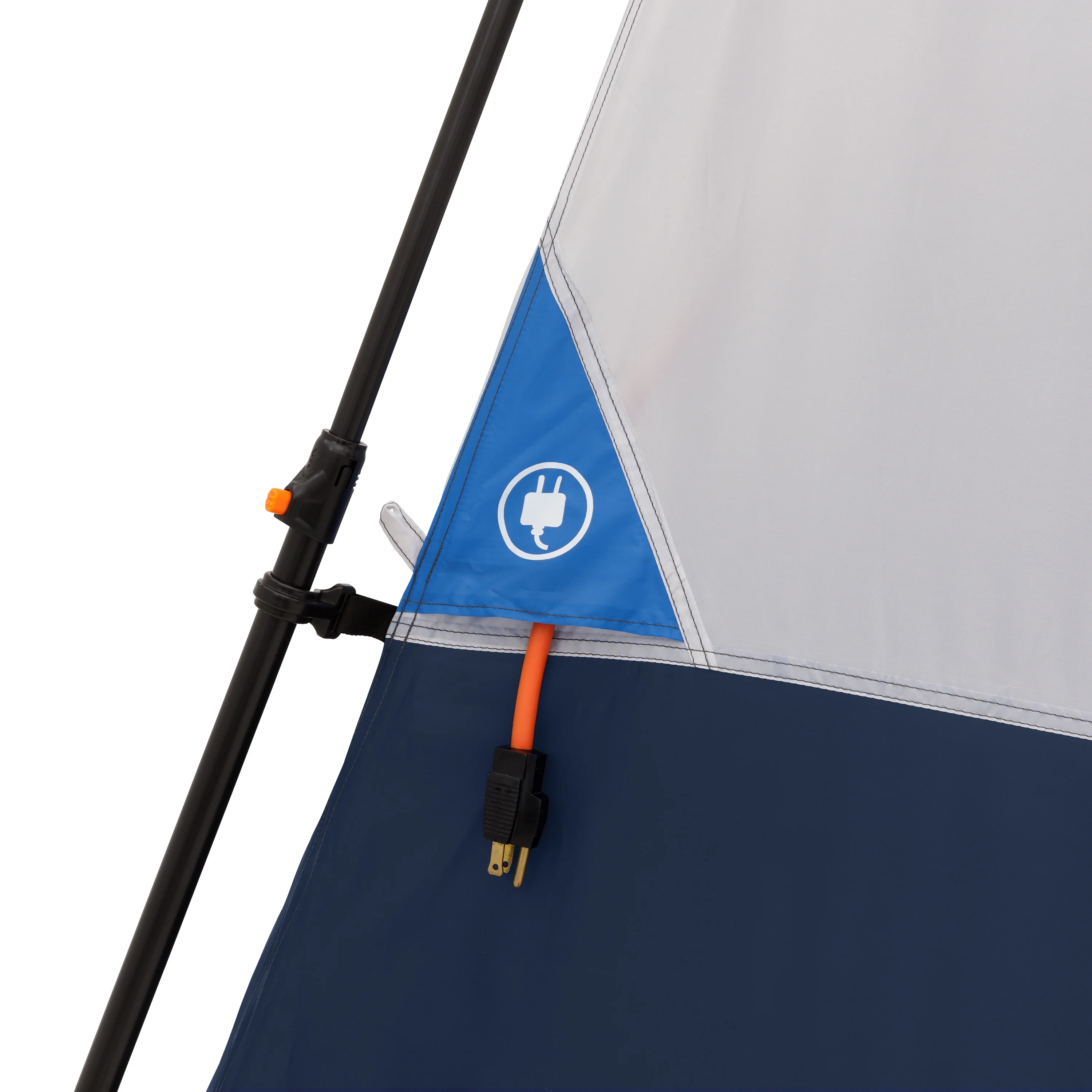 Ozark Trail 10’ x 9' 6-Person Instant Cabin Tent with LED Lighted Hub, 25 lbs