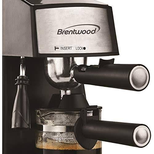 Brentwood GA-125 Espresso and Cappuccino Maker, Black