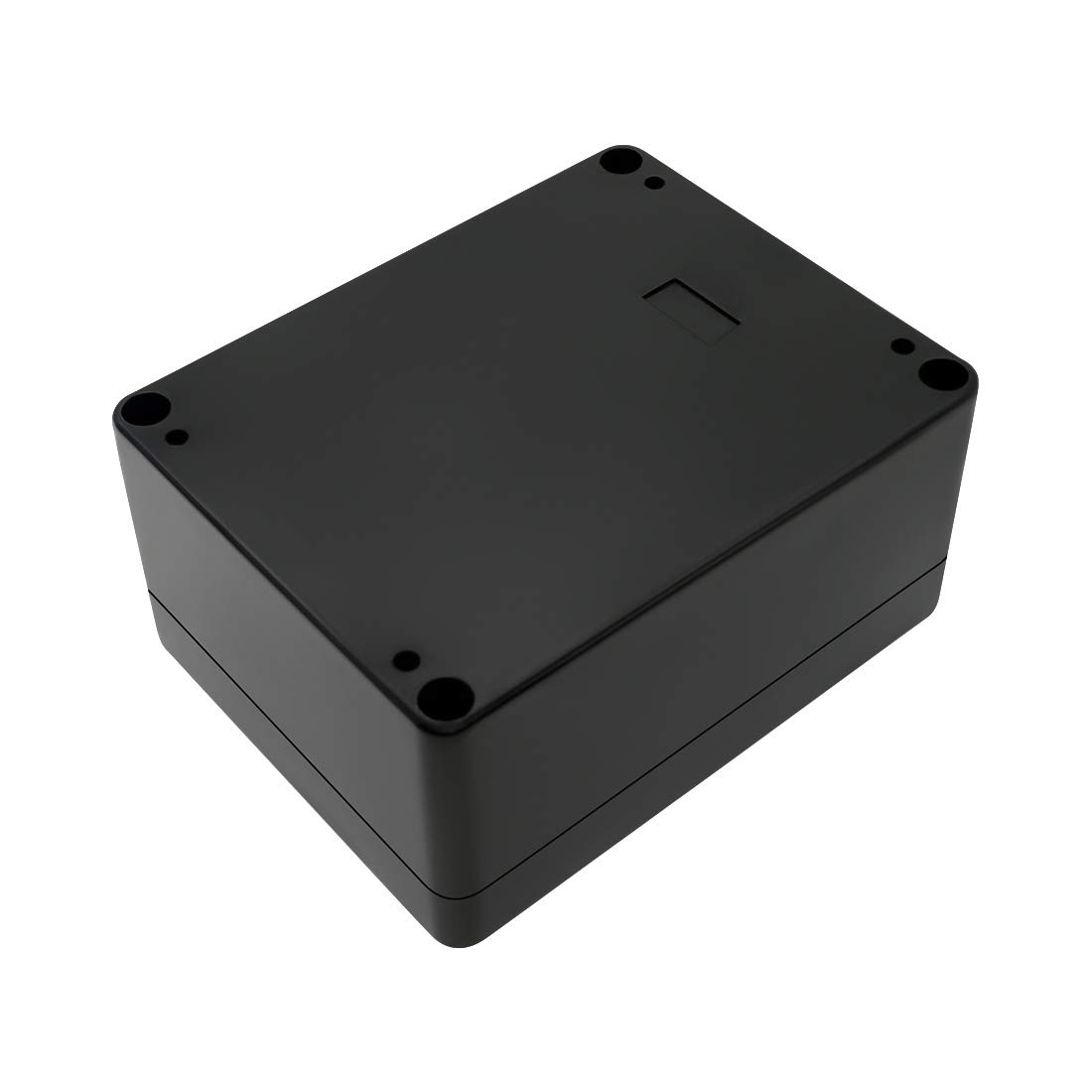 LeMotech ABS Plastic Electrical Project Case Power Junction Box, Project Box Black 10.4" x 7.2" x 3.7" (263 x 182 x 95 mm)(Pack of 1)
