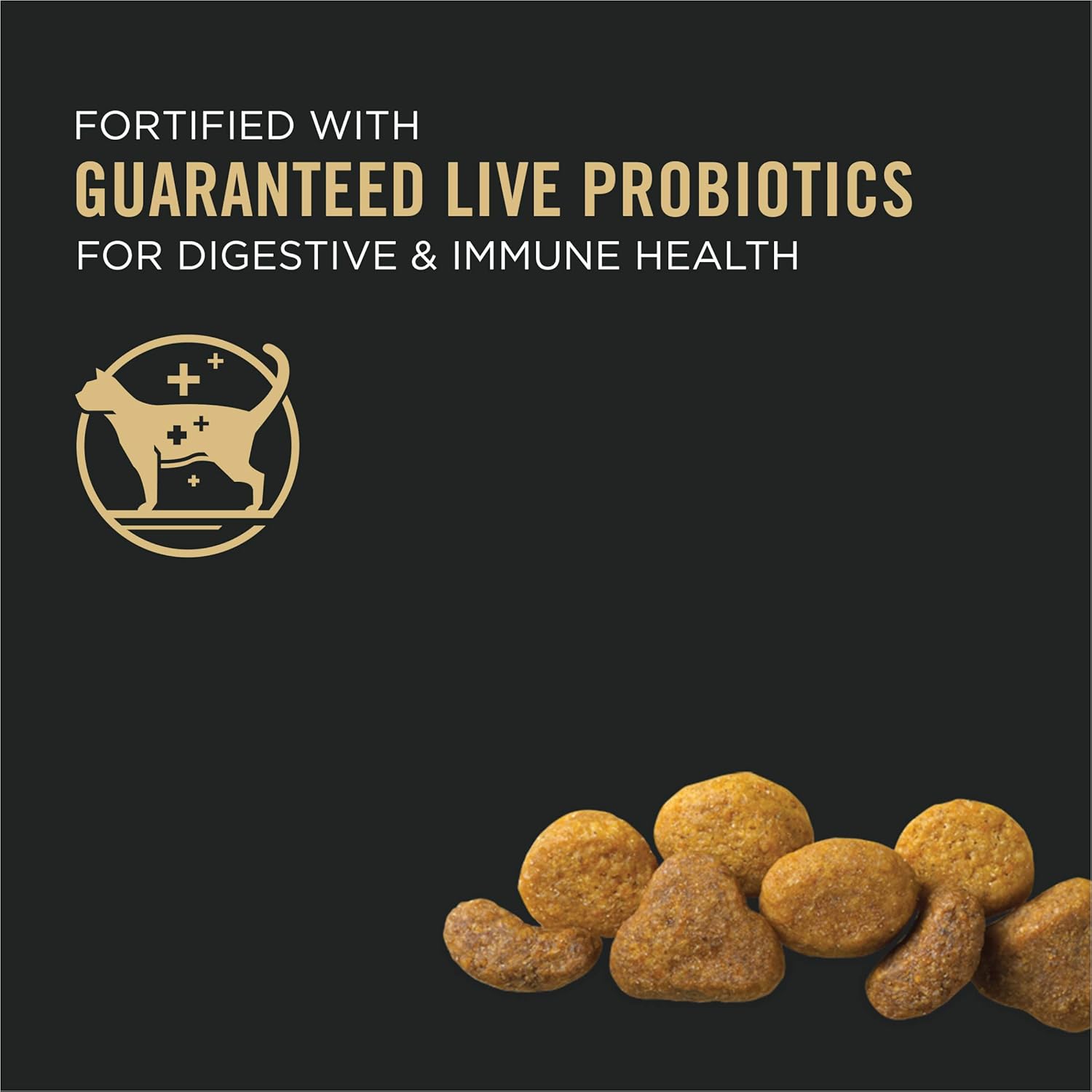 Purina Pro Plan With Probiotics High Protein Adult Chicken & Rice Dry Cat Food (Packaging May Vary) Pack of 2