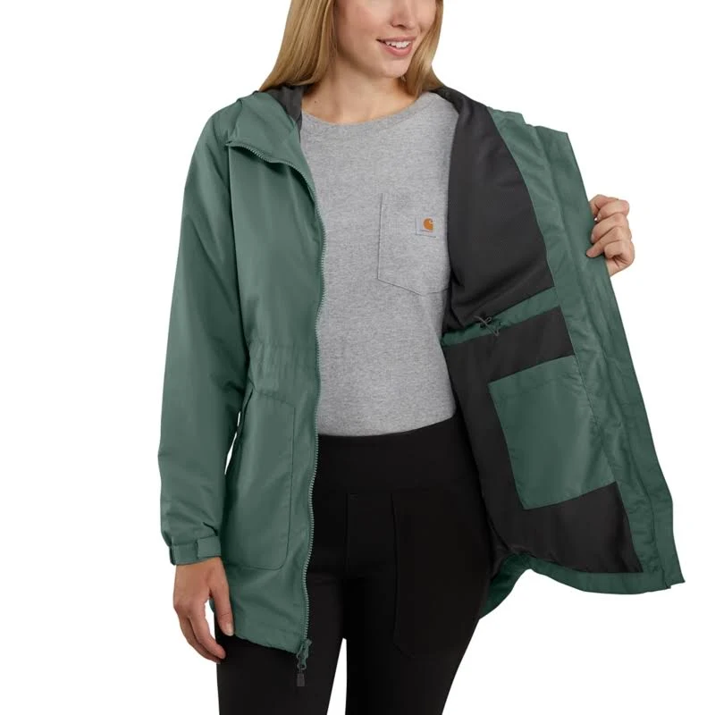 Carhartt Rain Defender Hooded Lightweight Coat | Asphalt | 2x