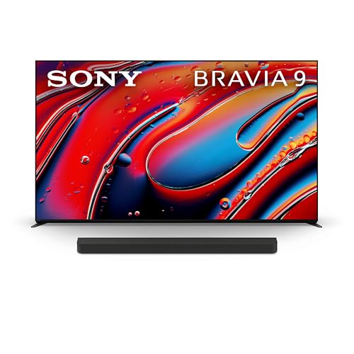 Sony 65 Inch Mini LED QLED 4K Ultra HD TV BRAVIA 9 Smart Google TV with Dolby Vision HDR and Exclusive Features for PlayStation 5 (K-65XR90), 2024 Model