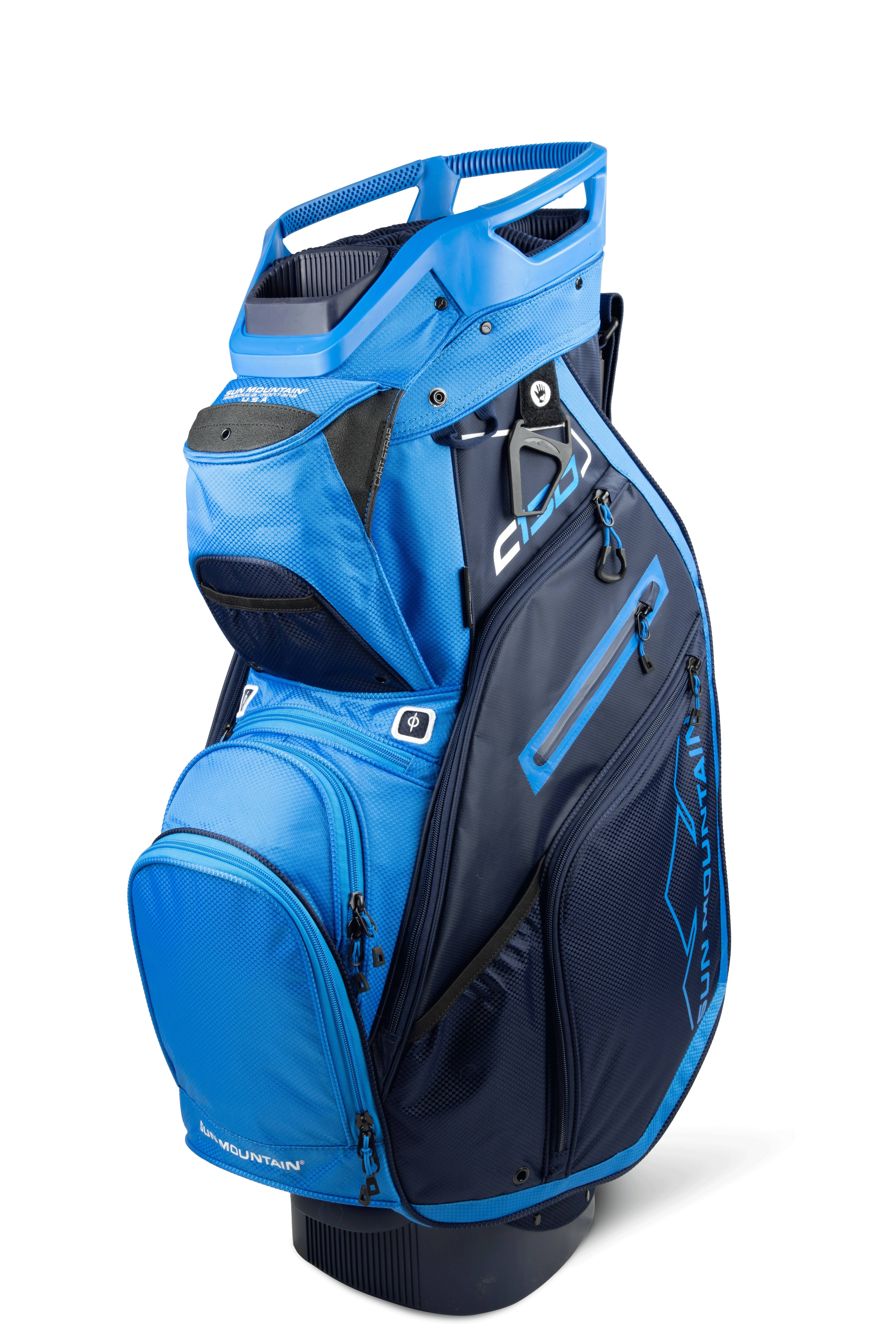 Sun Mountain 2022 C-130 Cart Bag - Navy / Cobalt