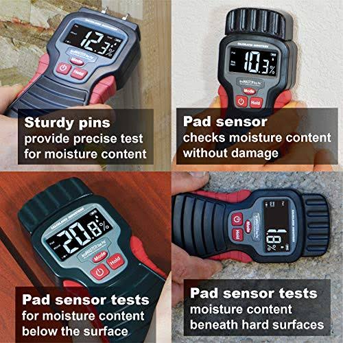 Calculated Industries 7445 AccuMASTER Duo Pro Pin u0026 Pinless Moisture Meter Leaks