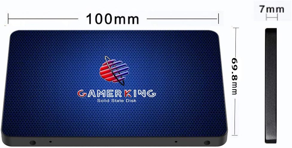 Gamerking SSD M.2 2242 1TB NGFF Internal Solid State Drive High Performance Hard Drive for Desktop Laptop SATA III 6Gb/s M2 SSD (1TB, M.2 2242)
