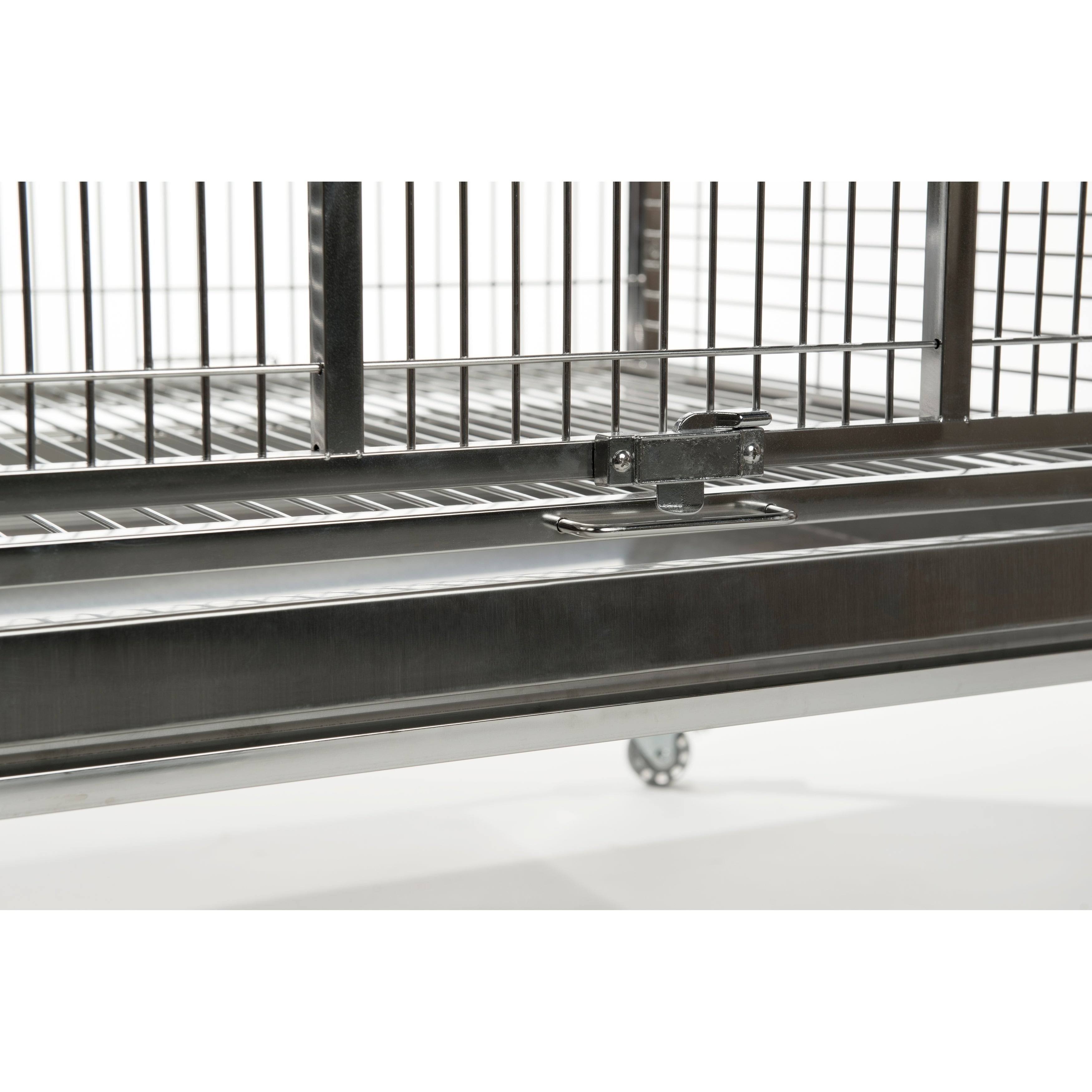 Prevue Pet Products Stainless Steel Playtop Bird Cage