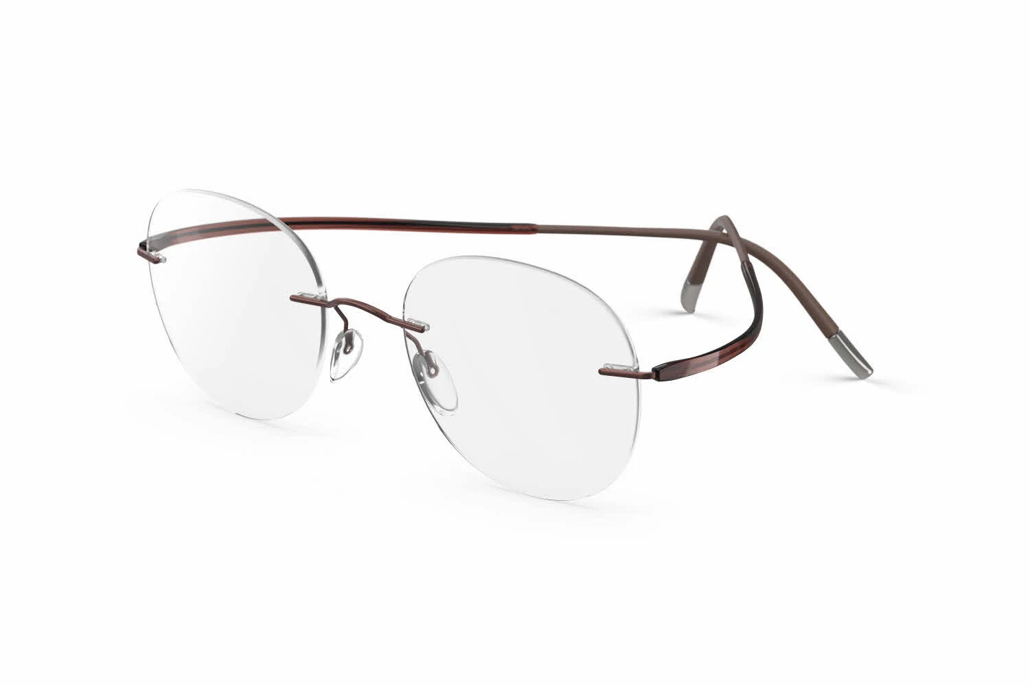 Silhouette Essence 5523 Eyeglasses Chassis 6040 Brown