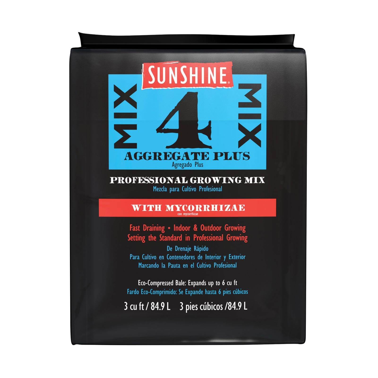 SunGro Sunshine Mix #4 3 Cu ft Compressed Professional Growing Mix (4 Pack)