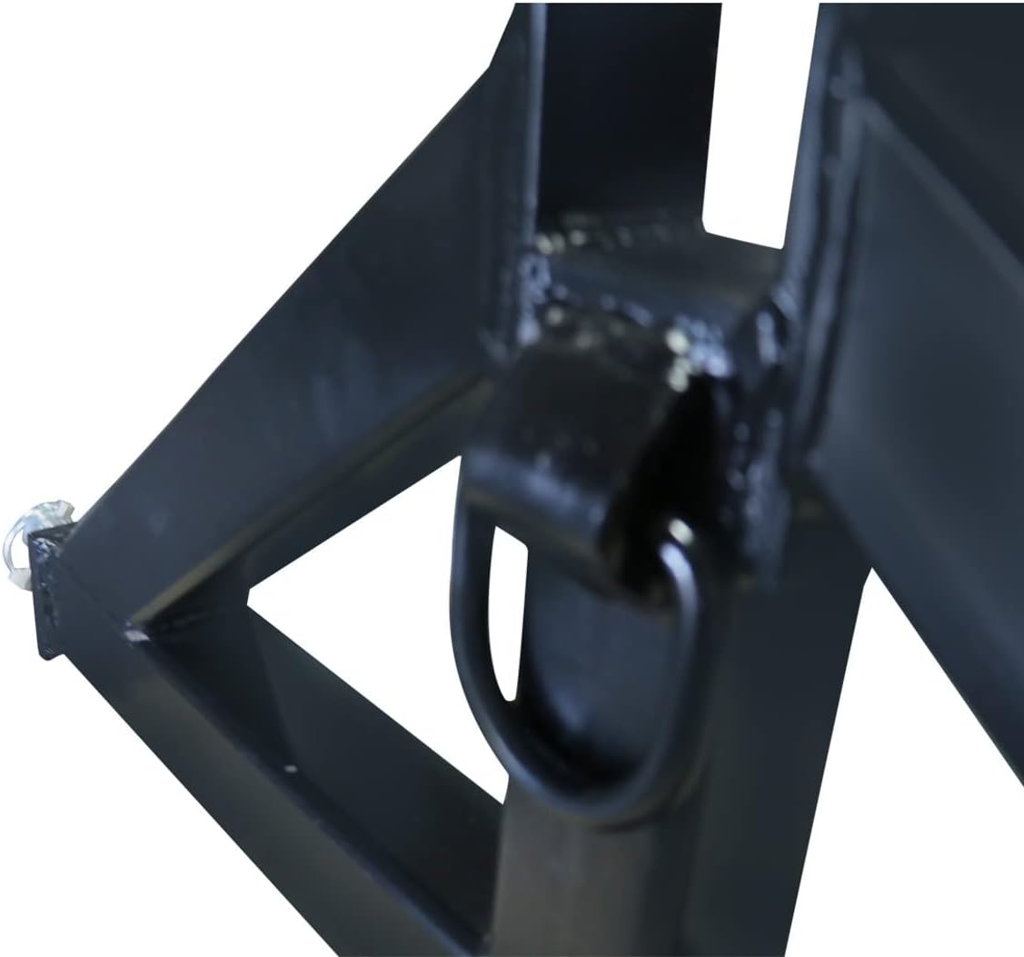 Titan Attachments Heavy Duty CAT 2 3-Point 2 Receiver Hitch Quick Hitch Compatible