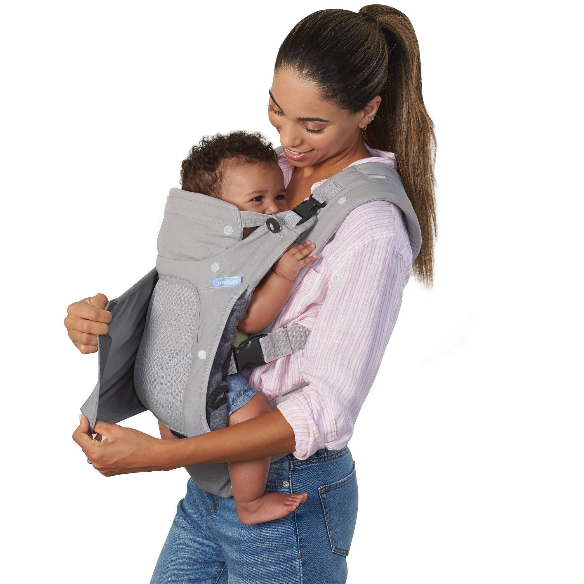 Infantino in Season 5 Layer Ergonomic Carrier, Gray