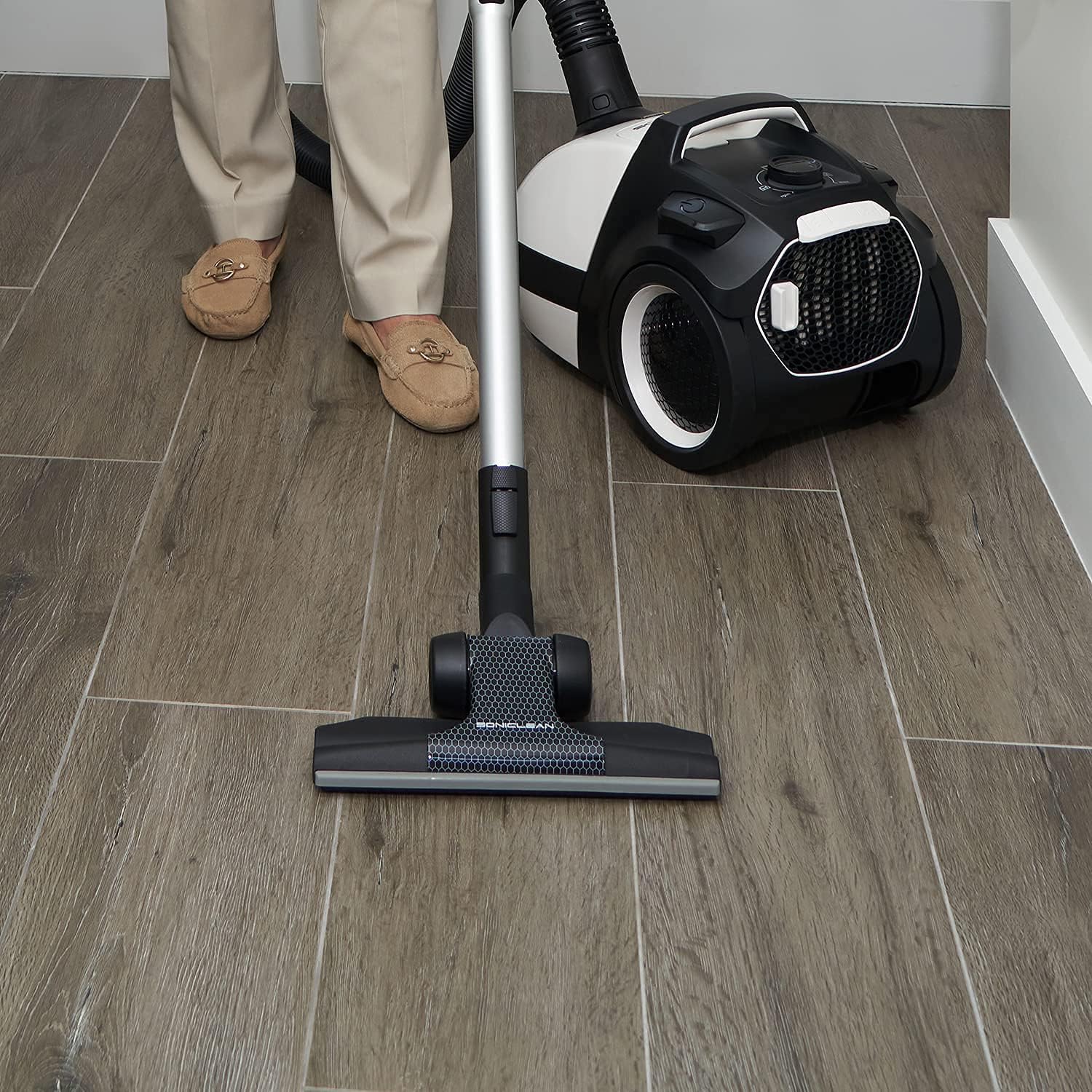 Soniclean WhisperJet C2 Canister Vacuum Cleaner – U15 ULPA Filtration – Ultra-Quiet Operation - Made in Germany