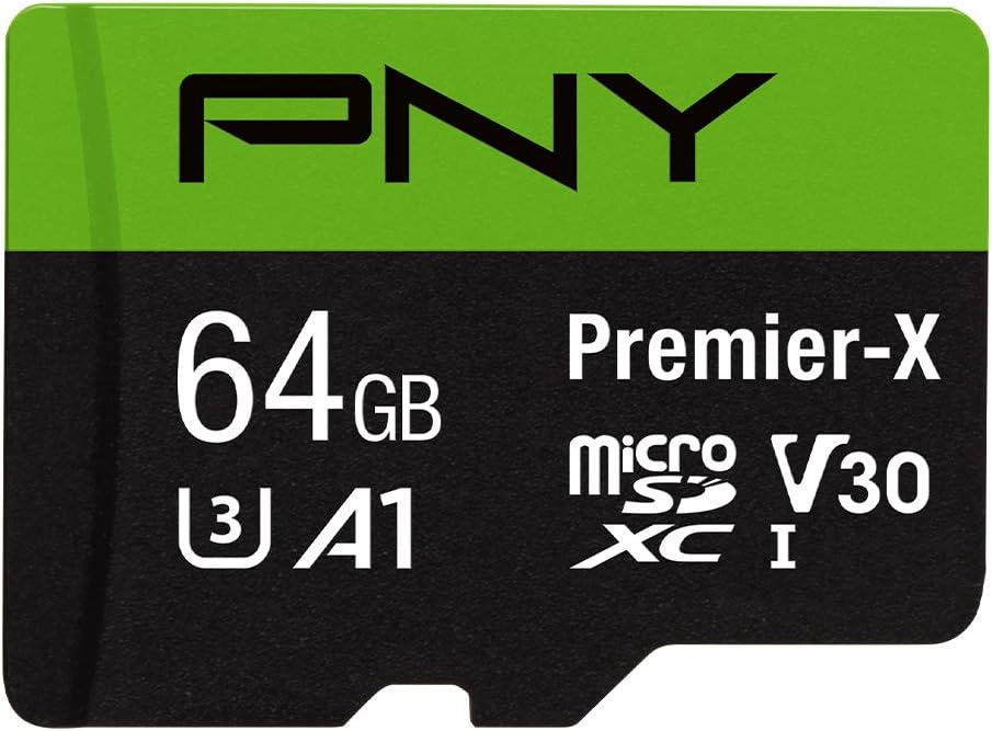 PNY 512GB Premier-X Class 10 U3 V30 microSDXC Flash Memory Card