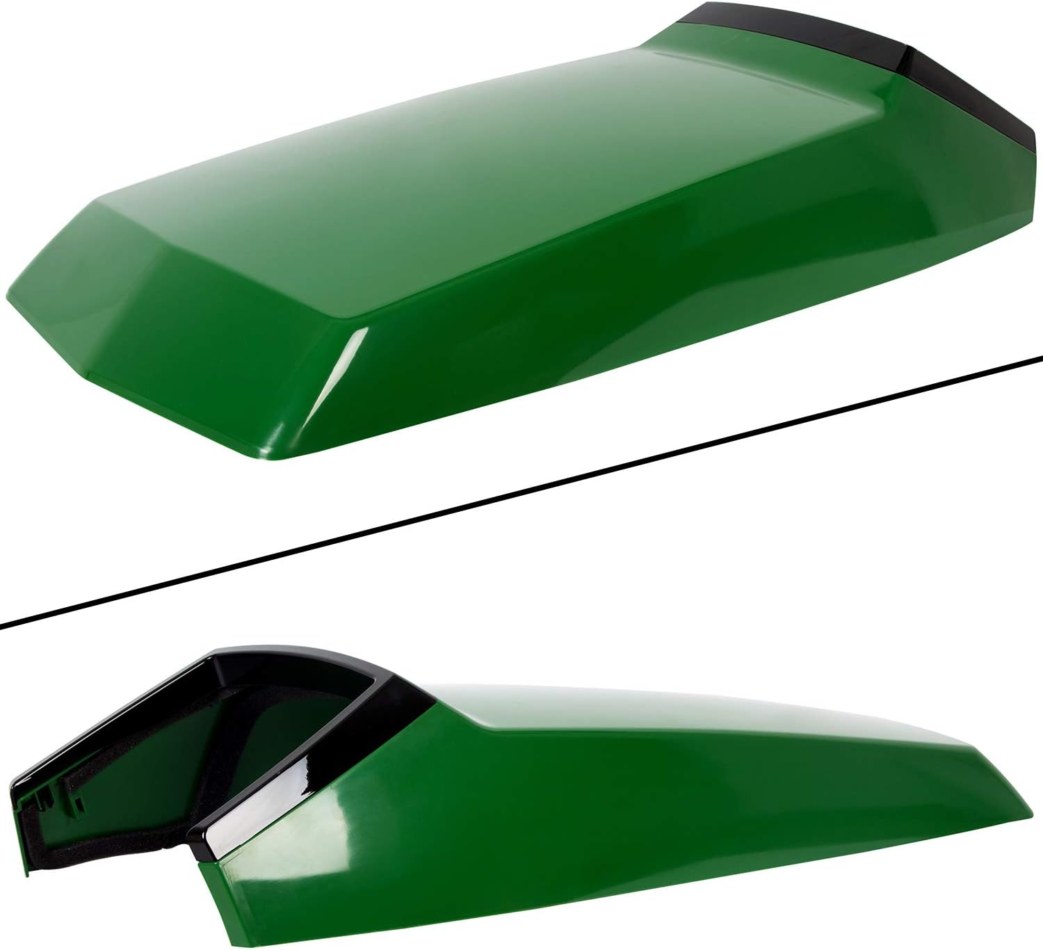 ECOTRIC Upper Hood Grille Compatible with John Deere 415 425 445 455 Lawn Mower Replacement for AM128986 AM118699