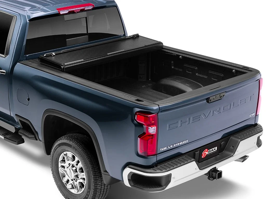 BAK by RealTruck BAKFlip G2 Hard Folding Truck Bed Tonneau Cover | 226101 | Compatible with 1988 - 2013 Chevy/GMC Silverado/Sierra & C/K, 2014 2500/3500HD 6' 6" Bed (78")