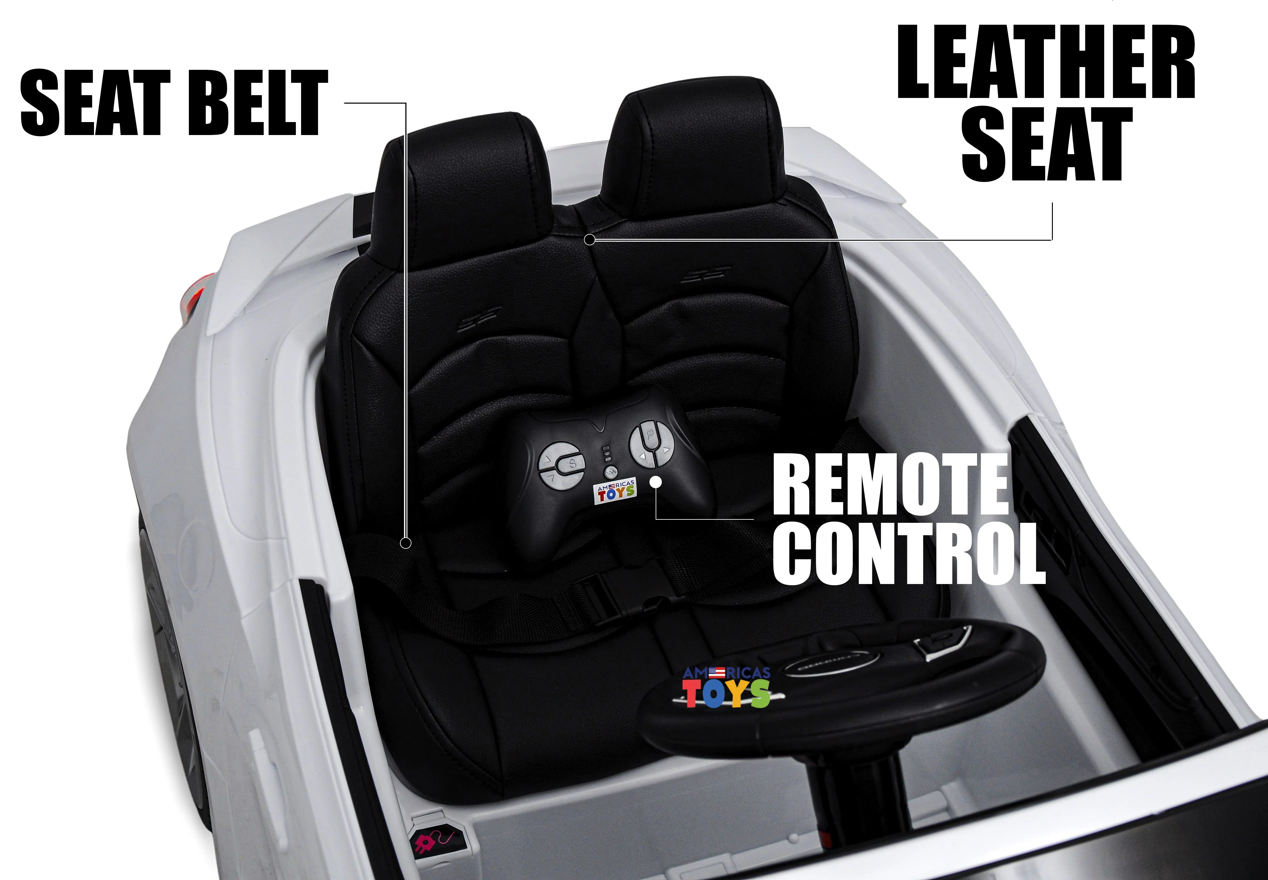 Chevrolet Camaro 12V Powered Ride on Car for Kids with Remote Control
