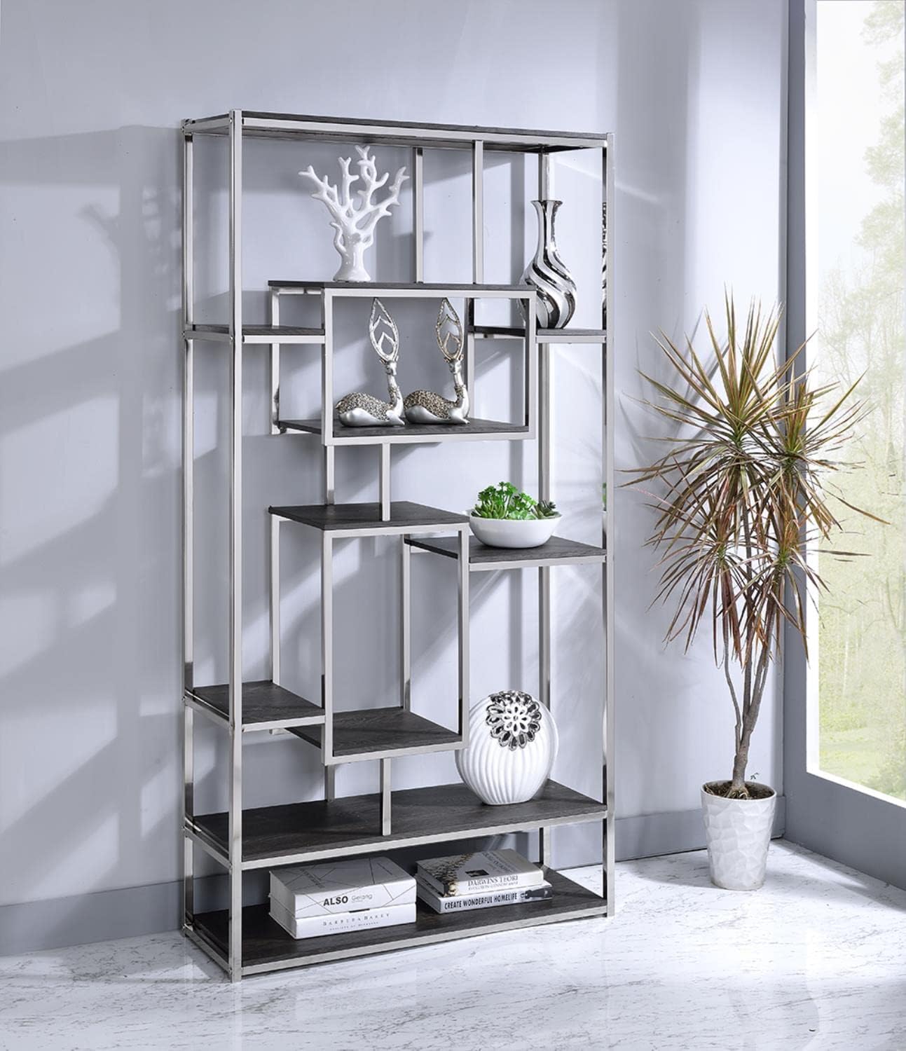 Allaire Bookshelf, Gray