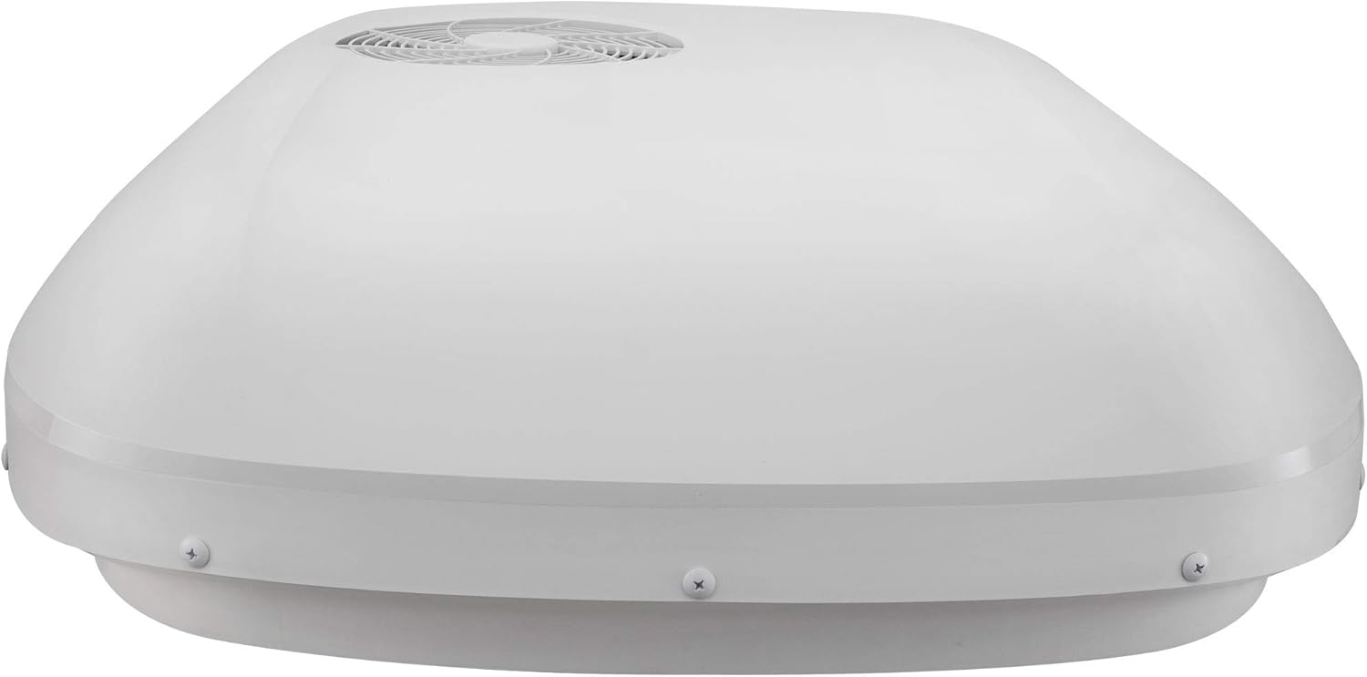 RecPro RV Air Conditioner Low Profile 13.5K Non-Ducted | Quiet AC | 110-120V | Heater and Cooling | Easy Install | For Camper, Travel Trailer, Fifth Wheel, Food Trucks, Motor Home (White)