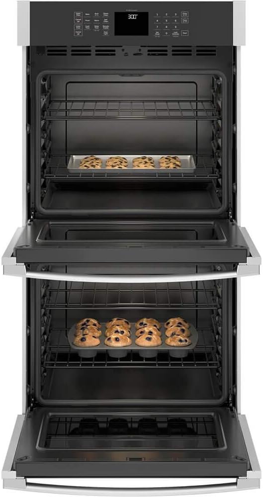 GE JKD3000SNSS 27 Inch Electric Double Wall Oven in Stainless Steel