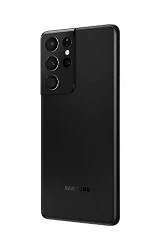 SAMSUNG Galaxy S21 Ultra 5G Factory Unlocked Android Cell Phone US Version Smartphone Pro-Grade Camera 8K Video 108MP High Res Phantom Black