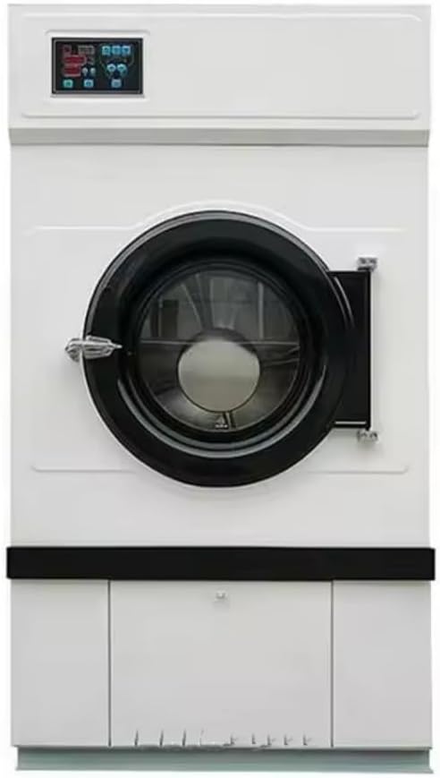 Large commercial drum washing and drying machines for hotels