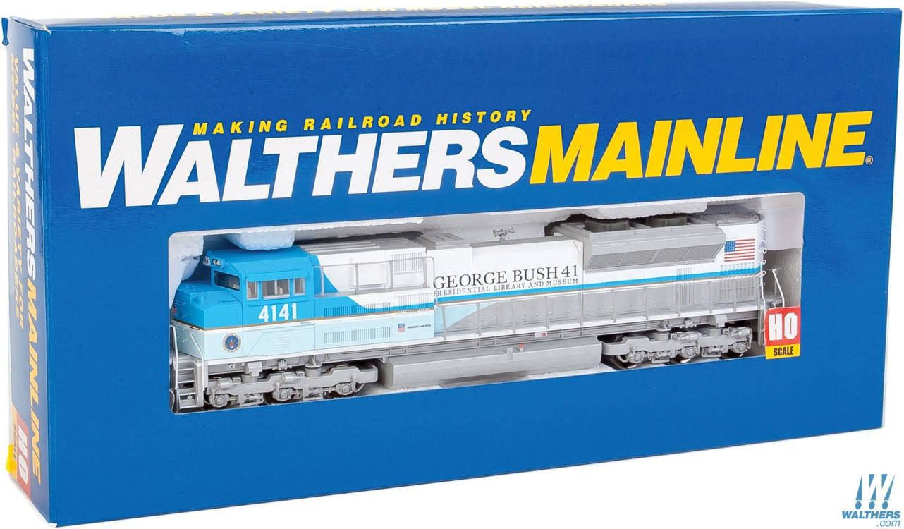 Walthers Mainline HO 910-9854 EMD SD70ACe, Union Pacific George H. W. Bush #4141