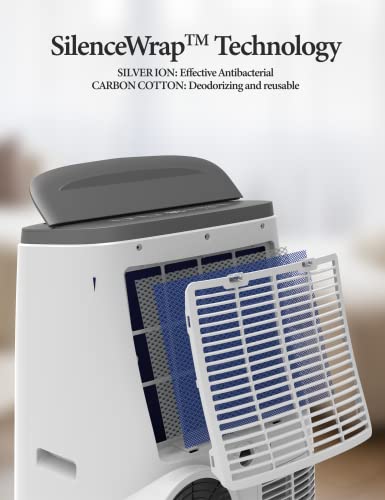 Portable Air Conditioners for Room up to 350 sq.ft Portable AC Unit with Remote Control, Cooling Fan and Dehumidifier