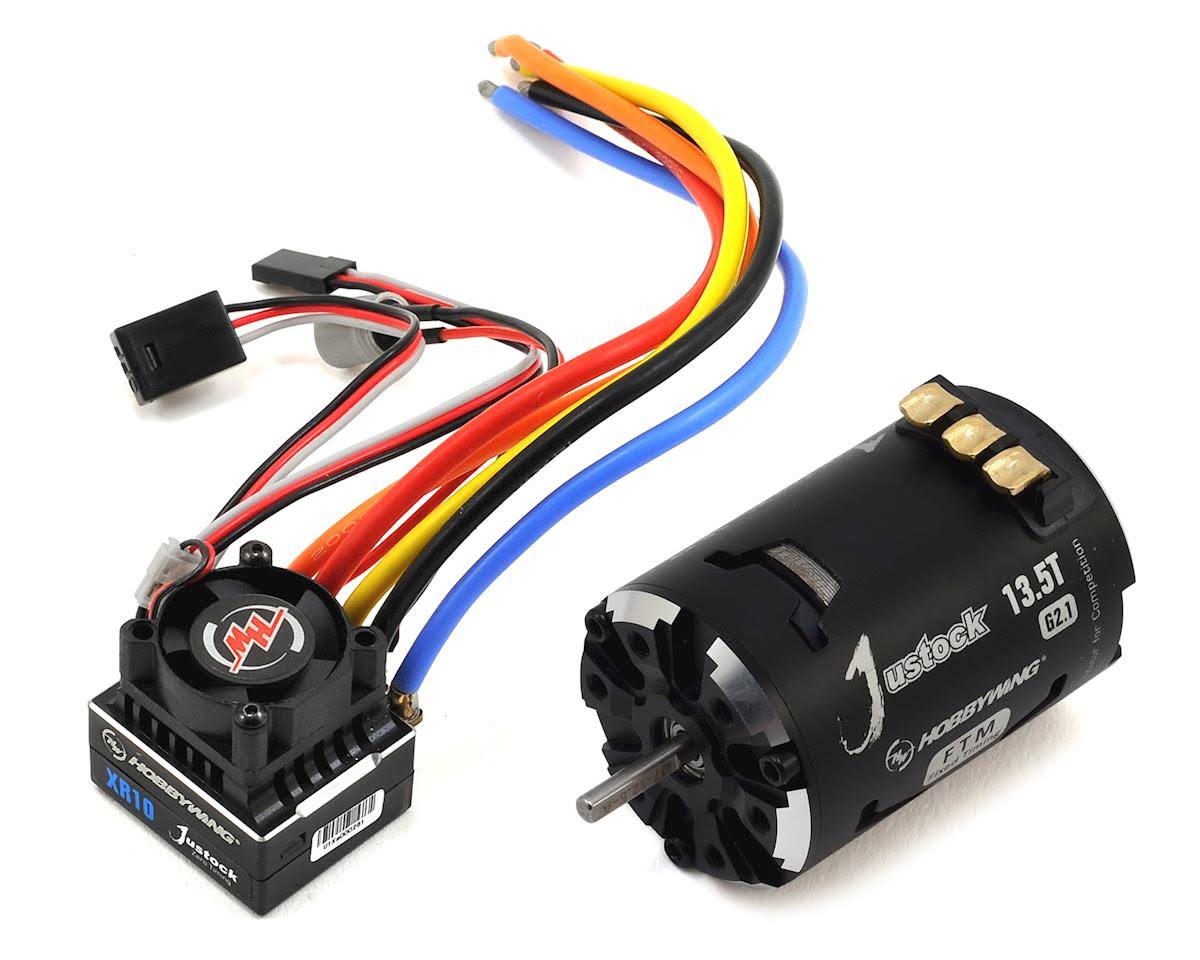 Hobbywing XR10 Justock ESC Justock 3650 SD G2.1 Motor 13.5T - Combo