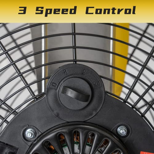 HiCFM High Velocity Powerful Heavy Duty Drum Fan