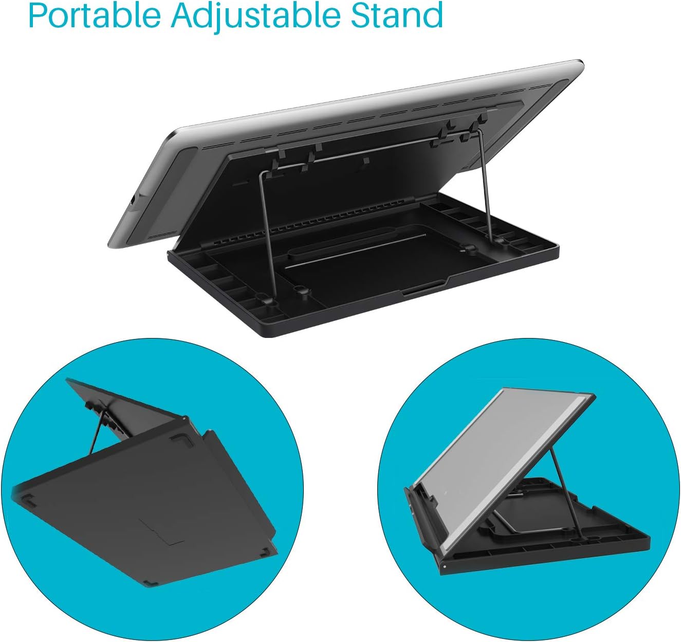 Huion KAMVAS Pro 12 Drawing Tablet with Screen Graphics Drawing Monitor Full-Laminated Pen Display with Battery-Free Pen and Adjustable Stand 8192 Pen Pressure(GT-116)