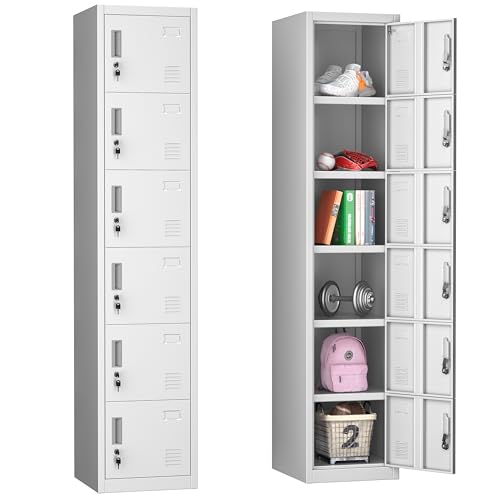 INTERGREAT 9 Door Storage Locker for Employee, Metal Locker for Office, Gym, Shool,Lockable Black Steel Locker with Lock and Card Slot for Home,Garage