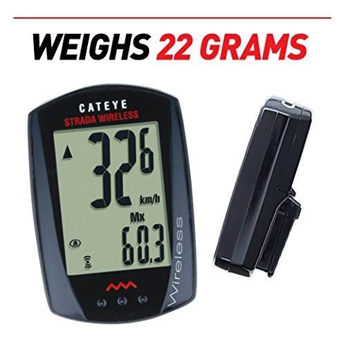 Cateye Strada Black Wireless Cycling Computer RD300W