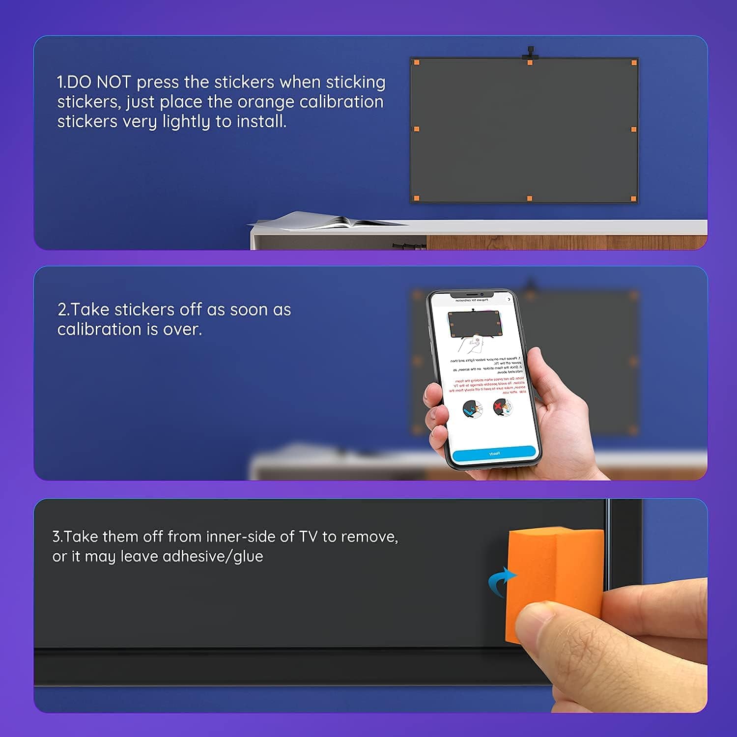 Govee Immersion TV LED Backlights with Camera, RGBIC Wi-Fi TV Backlights for 55-65 inch TVs PC, Works with Alexa & Google Assistant, App Control, Music Sync TV Lights, Adapter, H6199