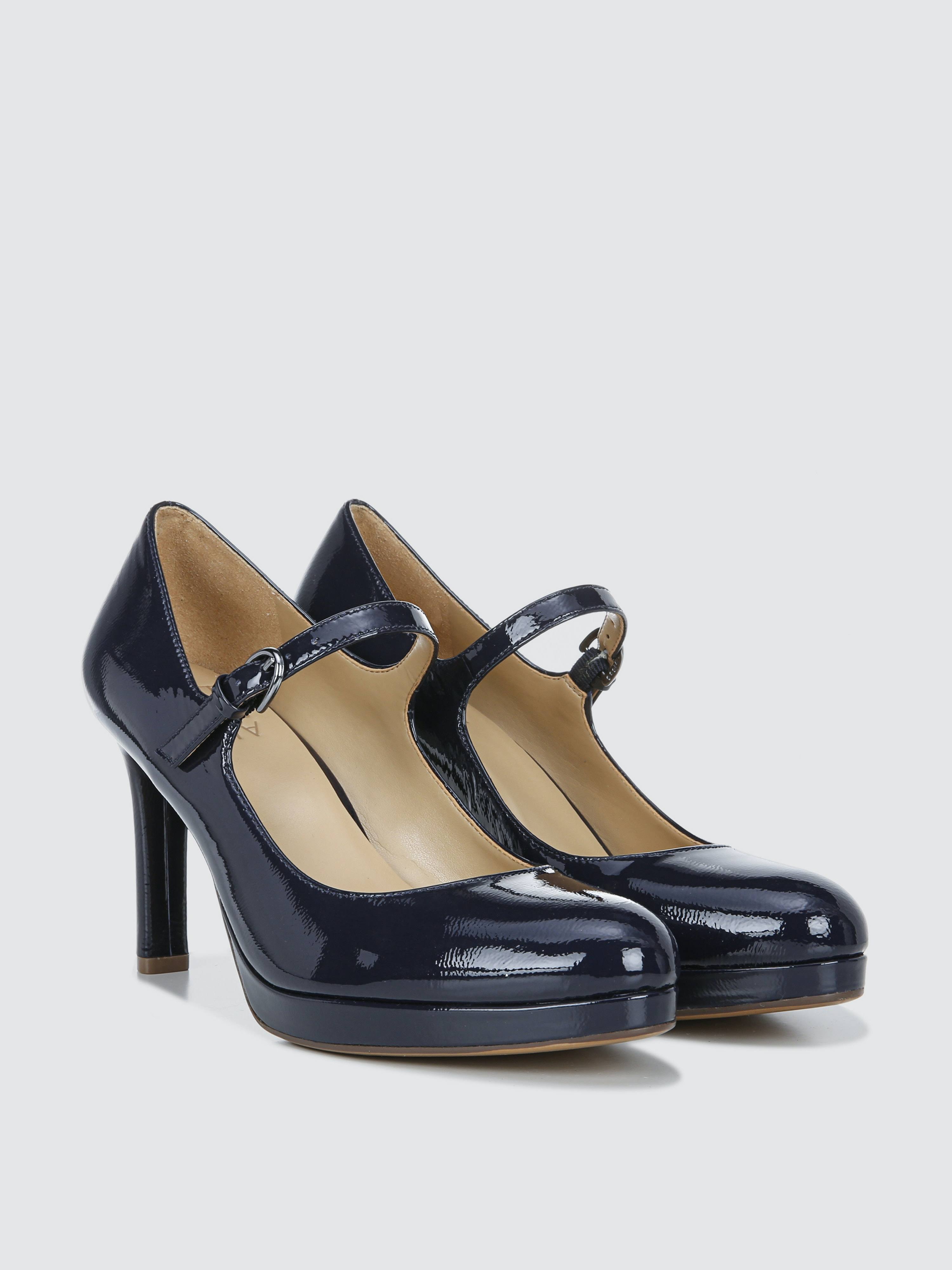 Naturalizer Talissa Mary Janes - Navy Patent