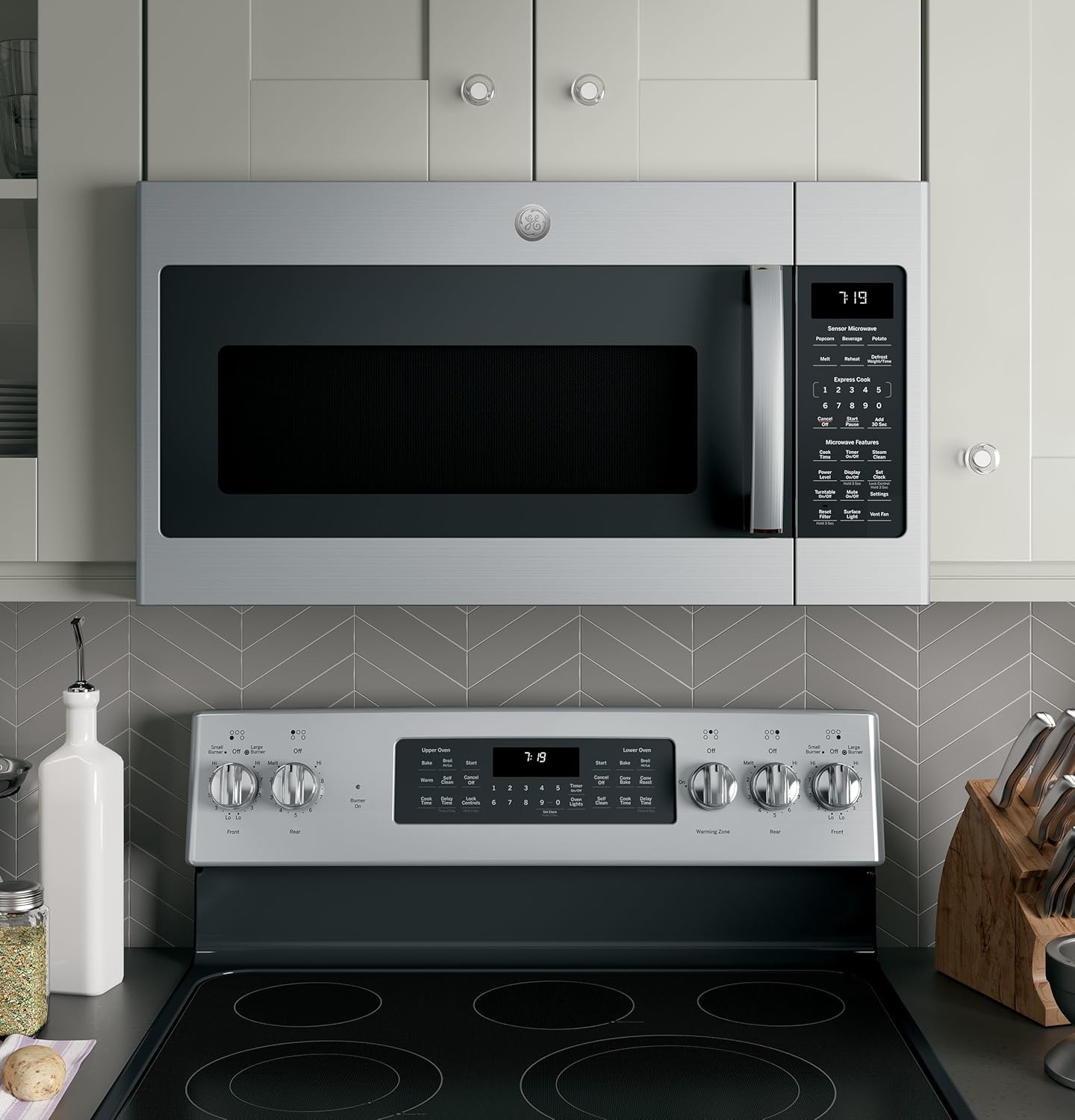GE JVM7195SKSS Microwave, 30 inches, Stainless Steel