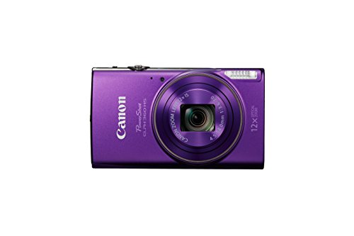 Canon PowerShot ELPH 360 Digital Camera w/ 12x Optical Zoom and Image Stabilization - Wi-Fi & NFC Enabled (Silver)