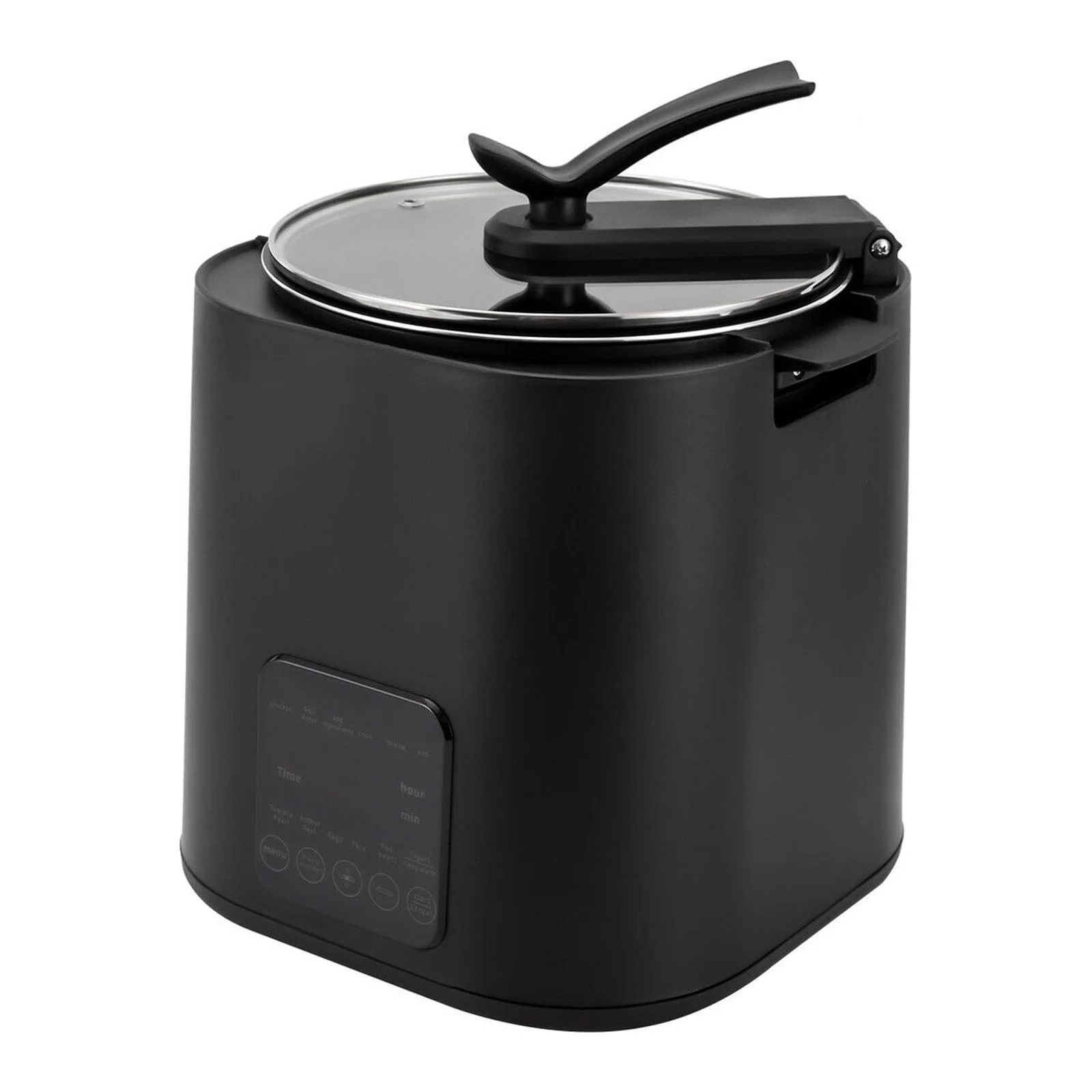 ZhdnBhnos 9L/2.38Gal Commercial Boba Cooker Pot 1350W 110V Automatic Pearl Tapioca Cooker with Touchscreen Bubble Tea Milk Tea Maker