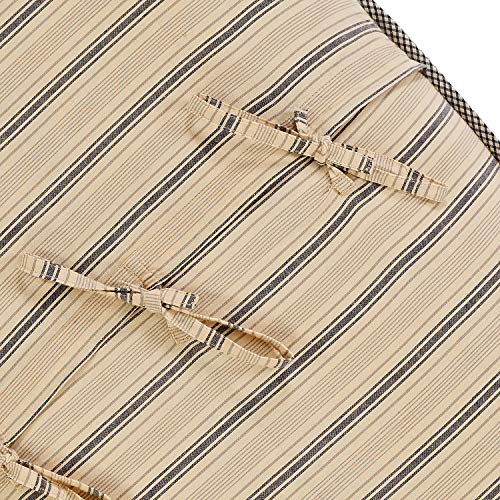 VHC Brands Sawyer Mill Charcoal Patchwork Farmhouse Bedding Reversible 3- Piece Quilt Set - Includes 1 (One) California King Quilt and 2 (Two) King Sized Pillow Shams