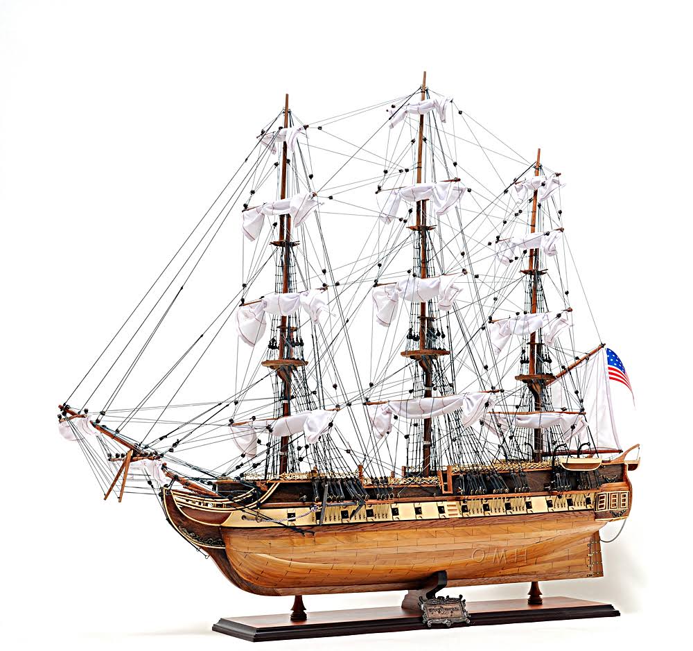 USS Constitution Medium in 1:8 Scale by Old Modern Handicrafts