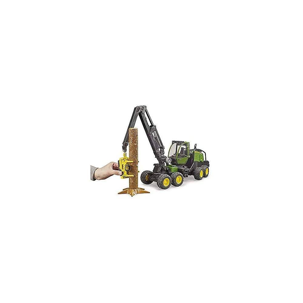 Bruder 02135 John Deere 1270g Harvester with 1 Tree Trunk