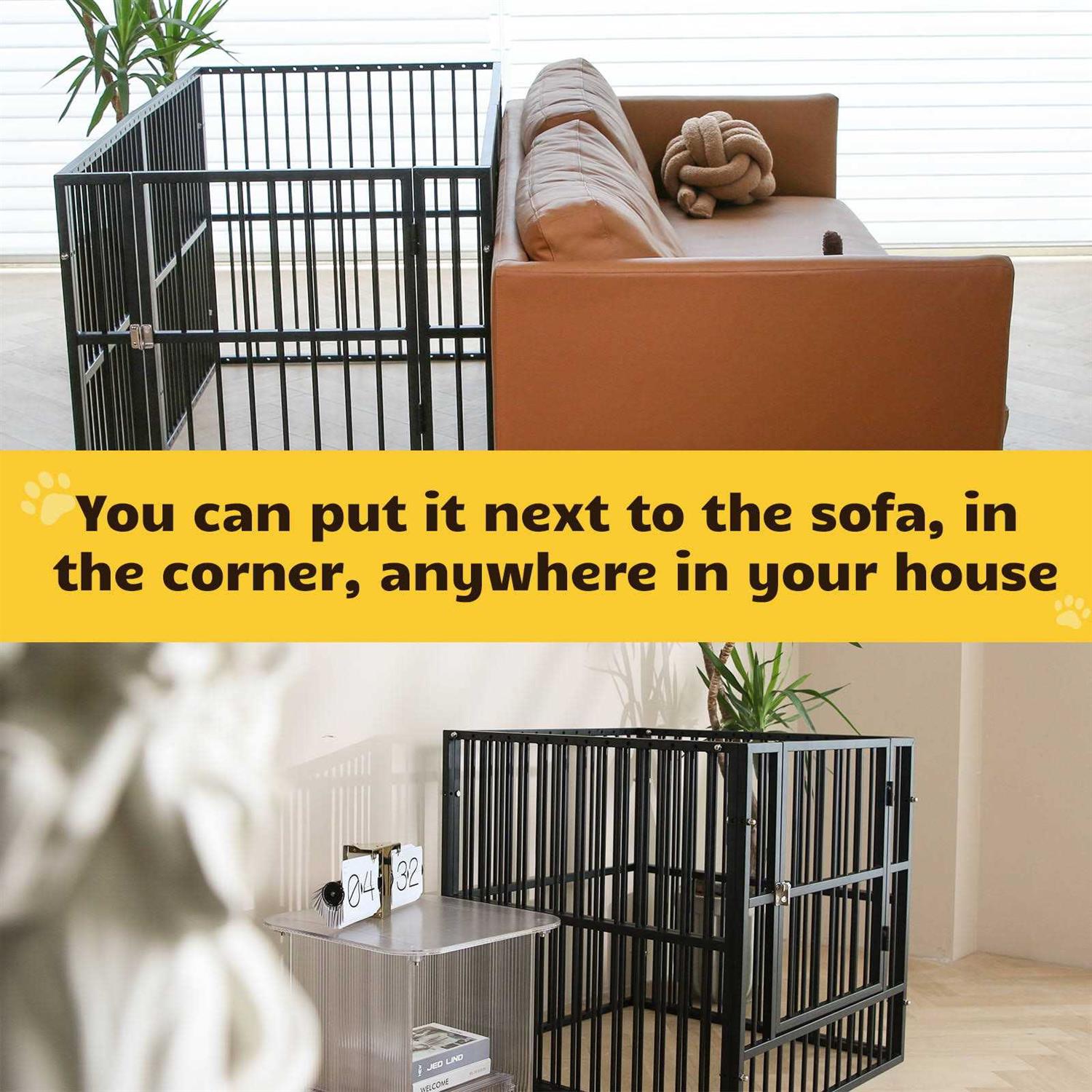 walsport Dog Fence Heavy Duty Exercise Pen Safe and Sturdy,31 - Pet Supplies online store