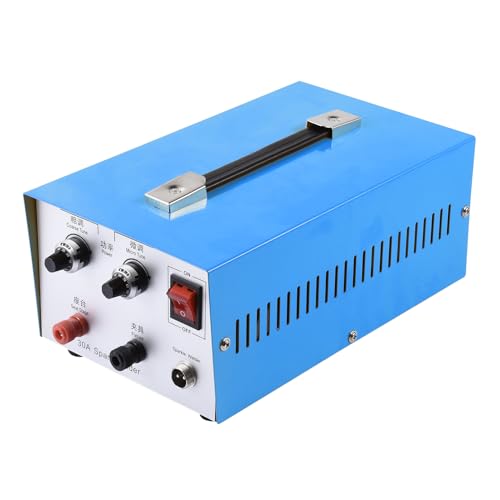 Jewelry Spots Welder for 0.1MM-0.8 MM- 110V Portable Spots Welding Machine Adjustable Welding Power| Jewelry Welder Spots Welder Pulse Argons Arc Jewelry Welder Jewelry Spots Welding Tool