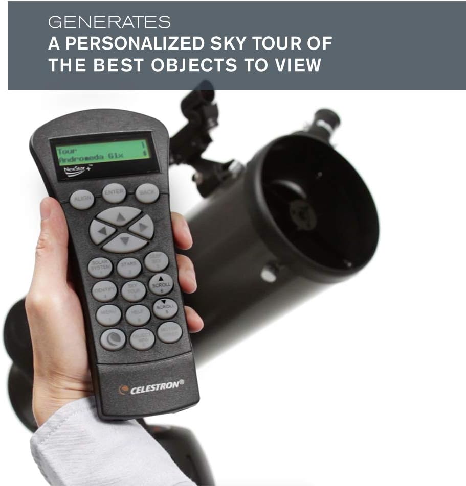 Celestron - NexStar 127SLT Computerized Telescope - Compact and Portable - Maksutov-Cassegrain Optical Design - SkyAlign Technology - Computerized Hand Control - 127mm Aperture